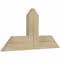 Ekena Millwork Portland Rough Sawn Timber Gable Bracket, Douglas Fir, 36"W x 18"H x 2"D x 6"F, 12/12 Pitch GBW036X18X0206POR00RDF - alternate 3